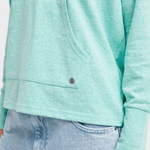 Roxy Destination Surf Top - Dame - Pool Blue
