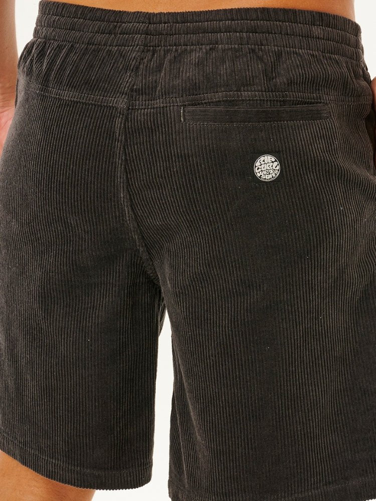 Premium Surf Cord Shorts - Herre - Black - Gumpel & Co