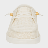 Hey Dude Wendy Crochet Lace - Dame - White Gold