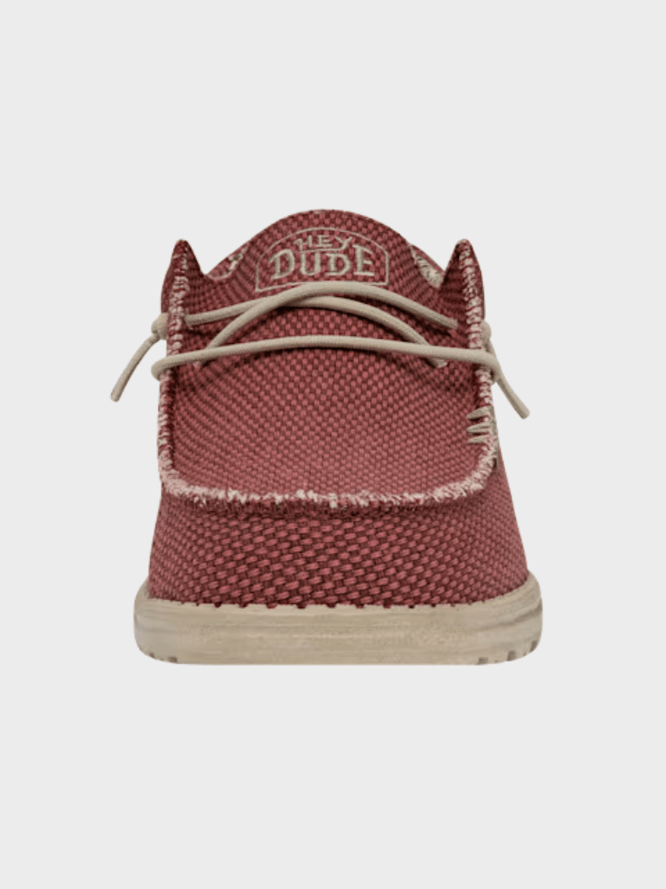 Hey Dude Wally Braided - Herre - Pompeian Red