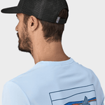 P6 Logo Trucker Cap - Unisex - Black - Gumpel & Co