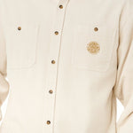 Premium Surf Cord L/S Skjorter - Herre - Sand Dune - Gumpel & Co