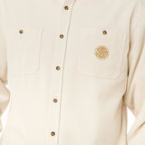 Premium Surf Cord L/S Skjorter - Herre - Sand Dune - Gumpel & Co