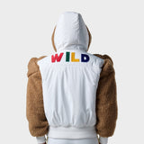 JCC Teddy Hoodie Jacket Skijakke - Dame - White