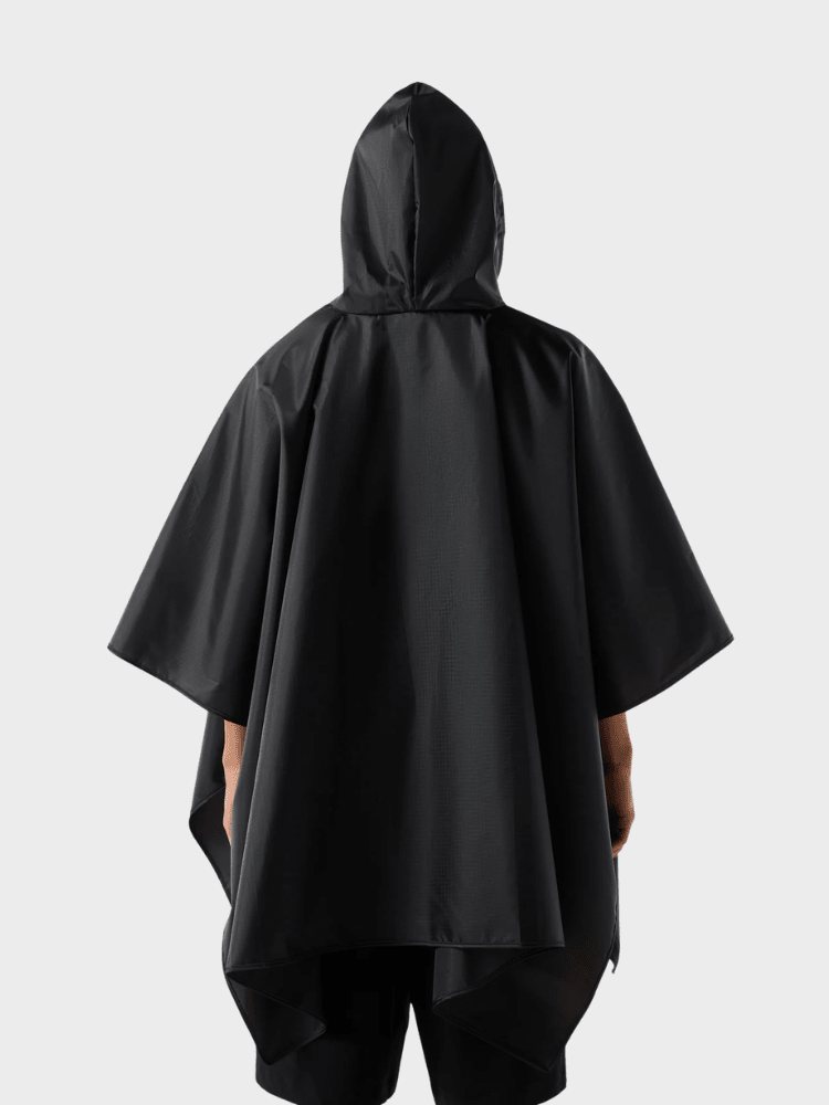 Hunter Hunter Packable Poncho - Unisex - Sort