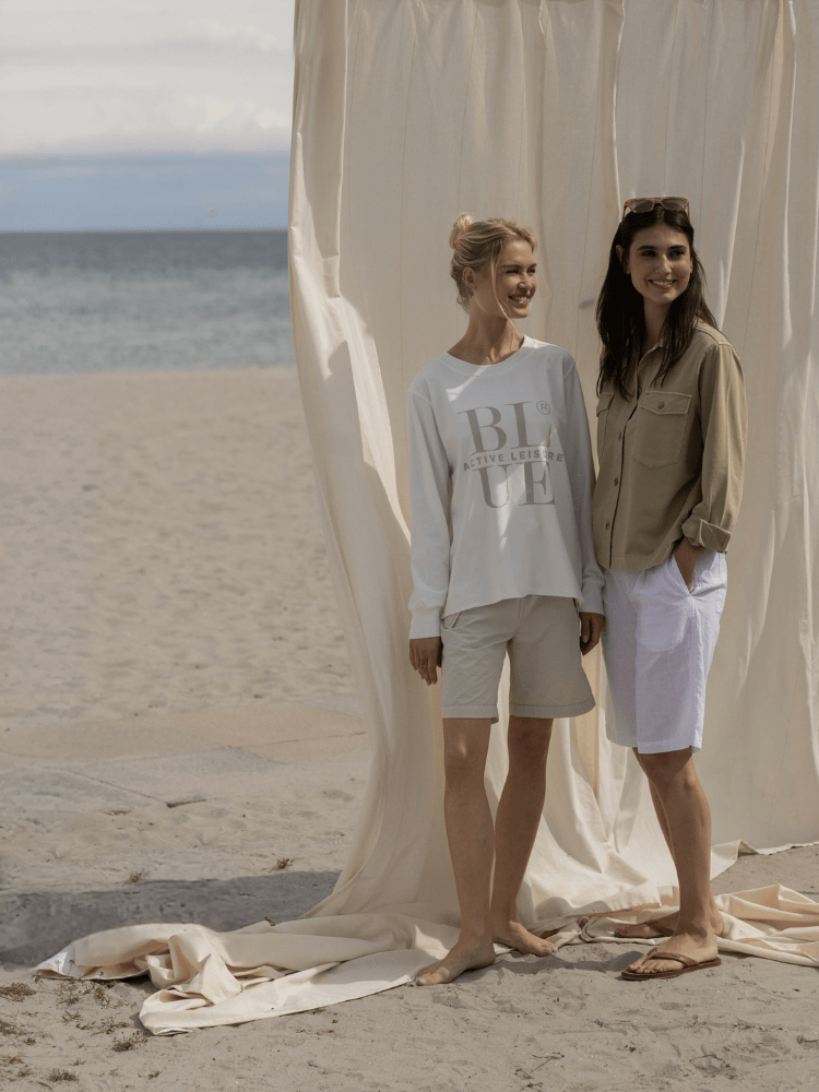 Joanna crewneck Sweat - Dame - Milk - Gumpel & Co