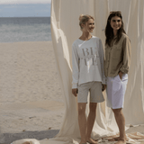 Joanna crewneck Sweat - Dame - Milk - Gumpel & Co