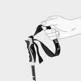 Neolite Skistav - Anthracite / Sort / Rød - Gumpel & Co