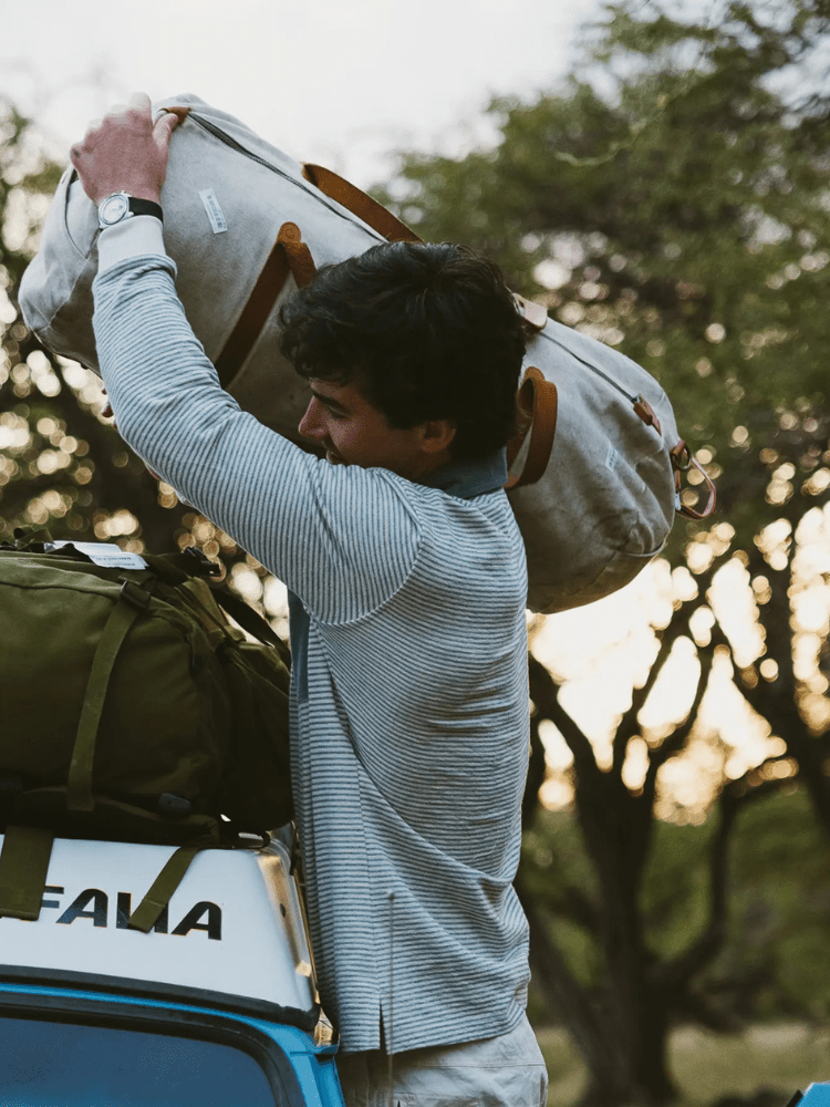 Chukka Sweater - Herre - Stormy Blue - Gumpel & Co