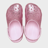 CROCS Classic Chunky Glitter Clog Crocs - Børn - Pink Milk