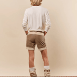 7 Inch Field Shorts - Herre - Cowboy / Tan - Gumpel & Co