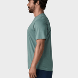 Patagonia Capilene Cool Daily Tech Tee - Boardshort Logo - Blue Sage