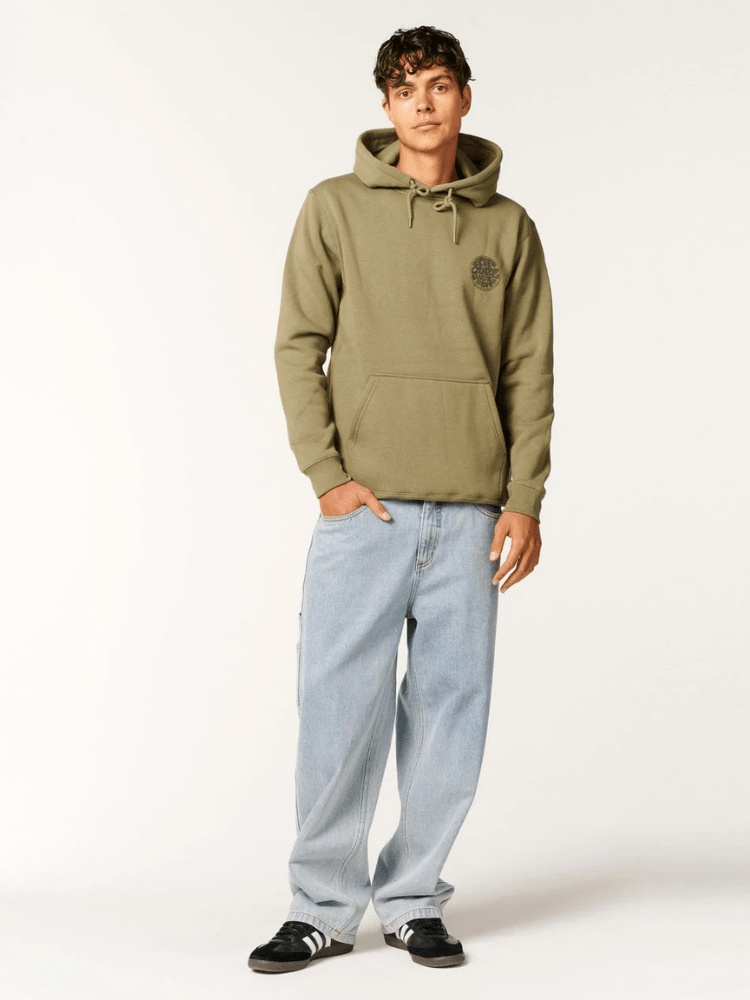 Rip Curl Wetsuit Icon Hood Hoodie - Herre - Surplus Green
