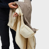 Freelight Reversible Midlayer med Hætte - Dame - Sand Fog / Avid Beige