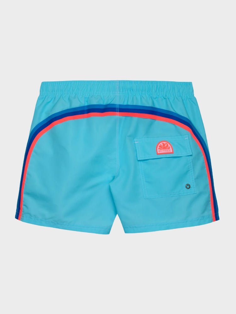 Sundek Iconic Stretch Waist Mid Length Badebukser - Herre - Lunar