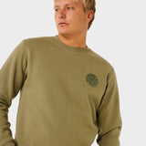 Rip Curl Wetsuit Icon Sweatshirts - Herre - Surplus Green