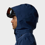 4WS Blackside Isoleret Skijakke - Herre - Dark Navy
