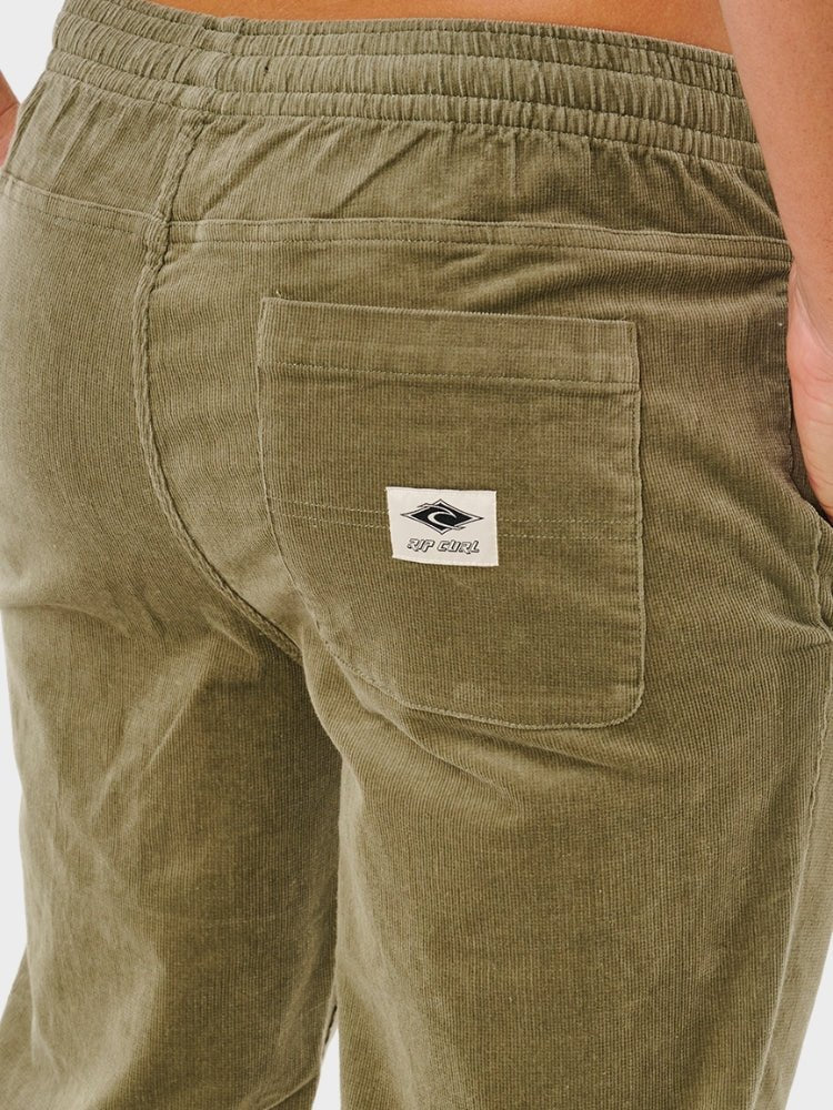 Classic Surf Cord Beach Bukser - Herre - Surplus Green - Gumpel & Co