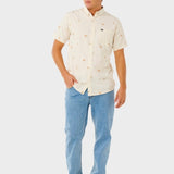 Skelly Breach S/S Skjorter - Herre - Off White - Gumpel & Co