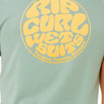 Wettie Passage Icon T shirt - Herre - Aloe - Gumpel & Co