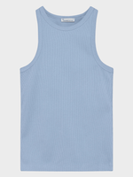 Racer Rib Top - Dame - Skyway
