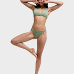 Roxy Love Cheeky Bikini Underdel - Dame - Oil Green