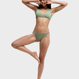 Roxy Love Cheeky Bikini Underdel - Dame - Oil Green