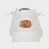 Hey Dude Wendy Crochet Lace - Dame - White