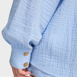 Swell Blouse Bluse Skjorte - Dame - Twilight Blue - Gumpel & Co