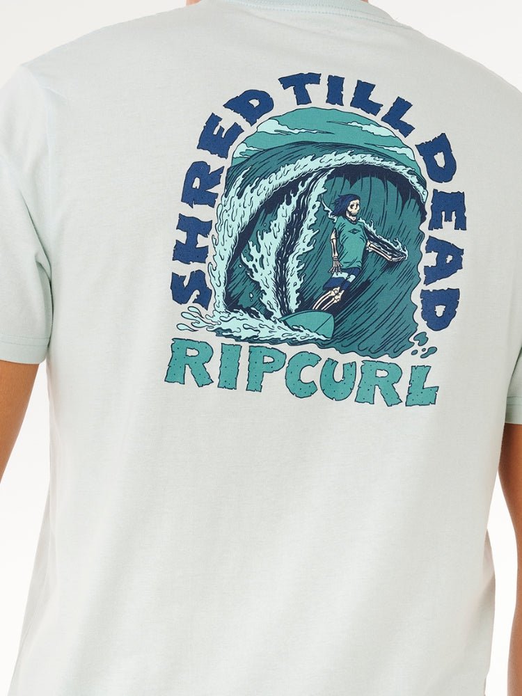 Rip Curl Shred Til T shirt - Herre - Spray Green