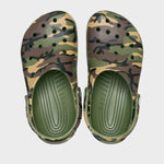 Classic Camouflage Clog Crocs - Børn - Army Green/Multi - Gumpel & Co