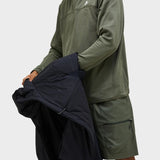 Freelight Reversible Midlayer med Hætte - Herre - Sort