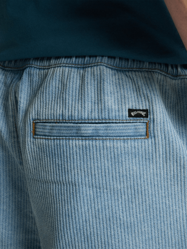 Billabong Larry Denim Shorts i fløjl - Herre - Bleach