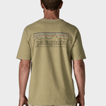 P6 Logo Responsibili Tshirt - Herre - P6 Outline: Gumtree Green - Gumpel & Co