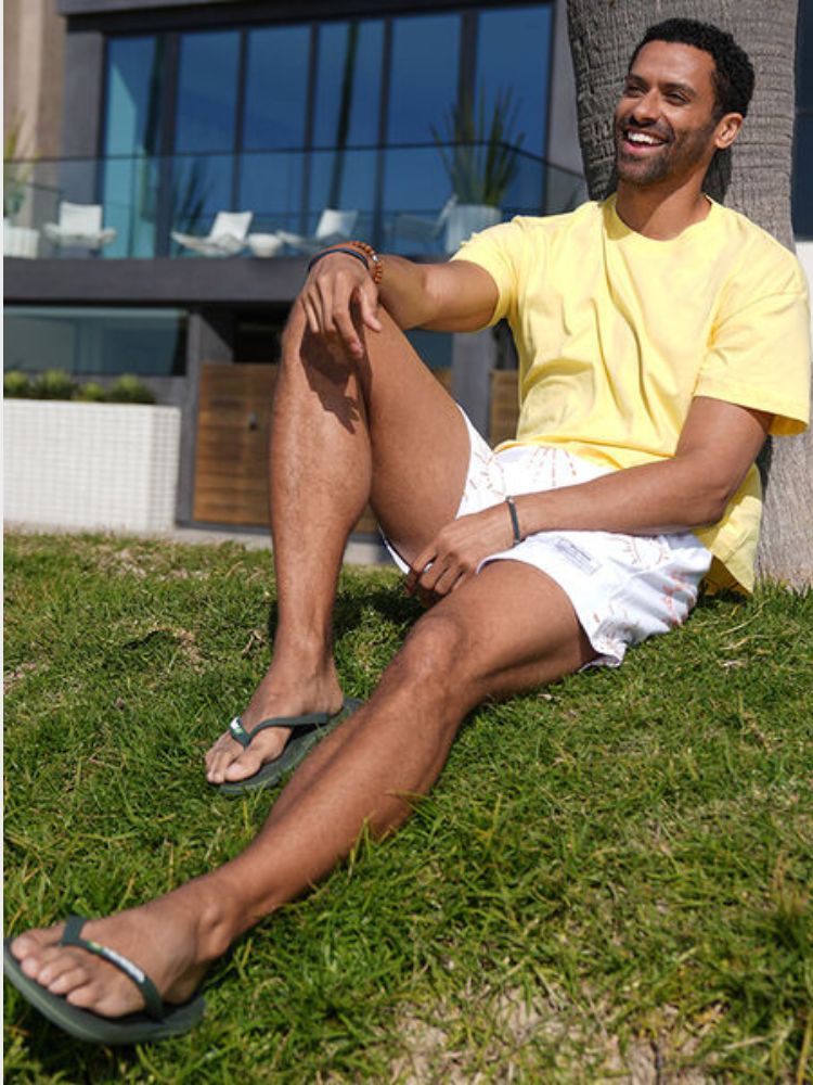 Brasil Logo Klipklapper - Unisex - Green Olive - Gumpel & Co