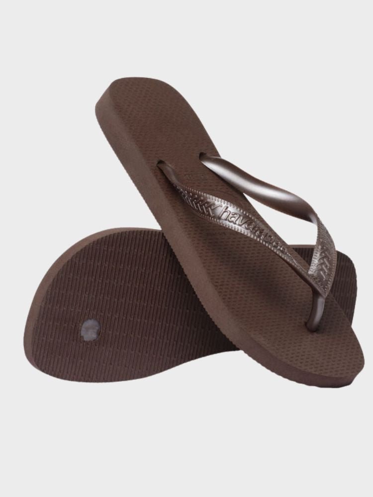 Top Tiras Klipklapper - Dame - Dark Brown - Gumpel & Co