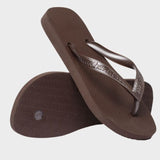 Top Tiras Klipklapper - Dame - Dark Brown - Gumpel & Co