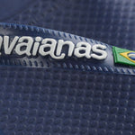 Brasil Logo Klipklapper - Unisex - Navy Blue - Gumpel & Co