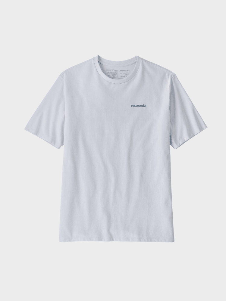Patagonia Flying Fish Responsibili Tshirt - Herre - Hvid