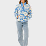 Rip Curl Party Pack Polar Fleece - Dame - Blue