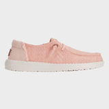 Hey Dude Wendy Crochet Lace - Dame - Pale Pink