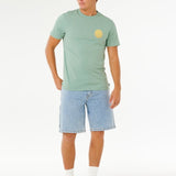 Wettie Passage Icon T shirt - Herre - Aloe - Gumpel & Co