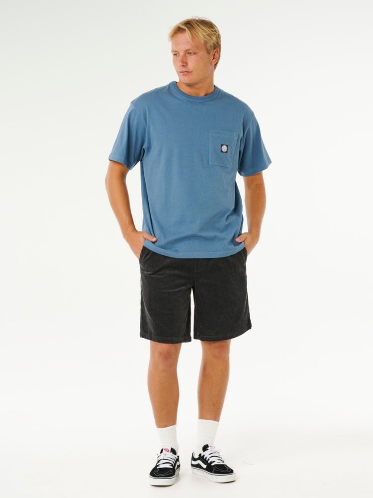 Premium Surf Cord Shorts - Herre - Black - Gumpel & Co