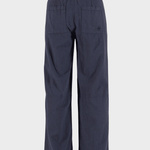 Luca linen Trousers - Dame - Dusty Navy - Gumpel & Co