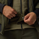 Resort Corduroy Dun Bomber Skijakke - Herre - Olive Shadow