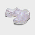 CROCS Classic Fantasy Glitter Clog Crocs - Børn - White