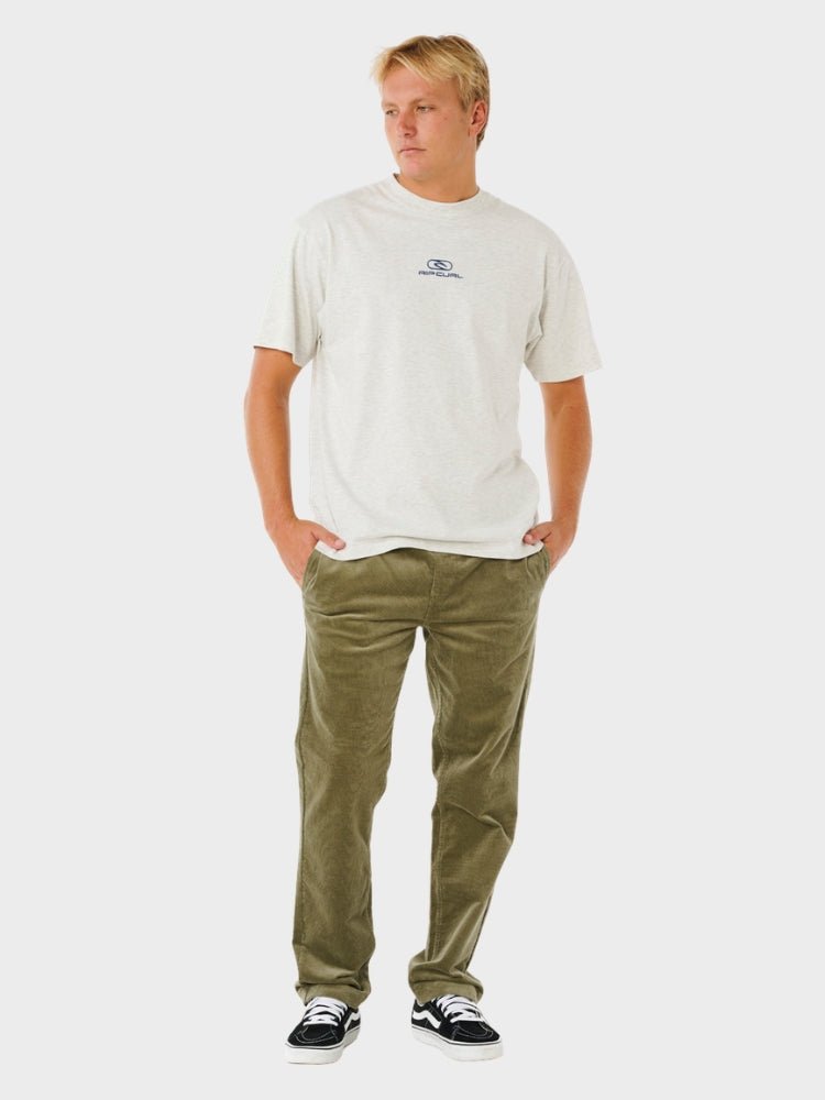 Classic Surf Cord Beach Bukser - Herre - Surplus Green - Gumpel & Co