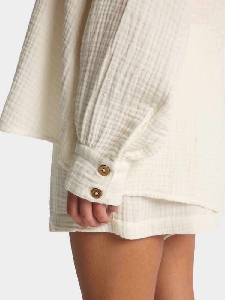Billabong Swell Blouse Bluse Skjorte - Dame - Salt Crystal