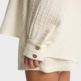 Billabong Swell Blouse Bluse Skjorte - Dame - Salt Crystal