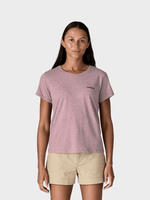 P6 Logo Responsibili Tshirt - Dame - Quiet Violet